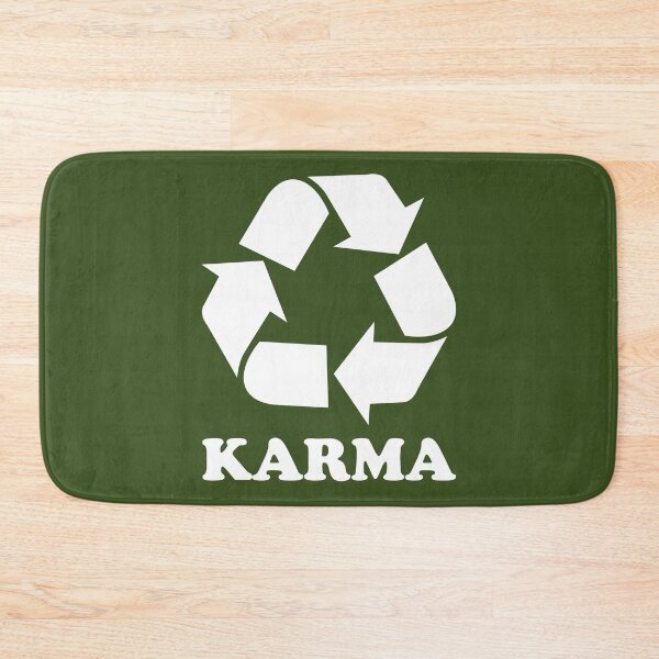 Item preview, Karma Recycle - Earth Green designed and sold by johnta17.
