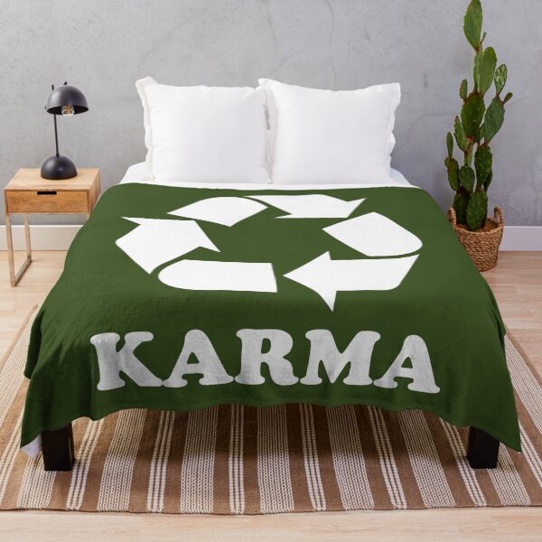 Item preview, Karma Recycle - Earth Green designed and sold by johnta17.