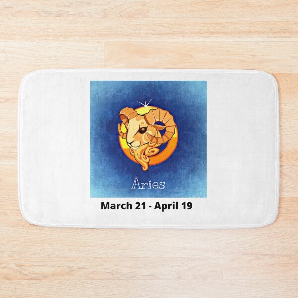 Item preview, aries march birthday zodiac horoscope designed and sold by LGMmugsdesign.