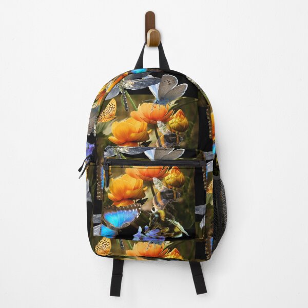 Item preview, Beautiful Butterflies & Bumblebees With Flowers Design designed and sold by EarthArtDesigns.
