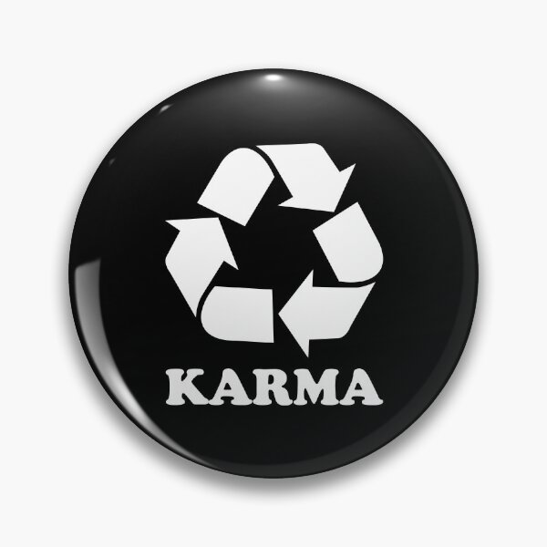 Item preview, Karma Recycle - Black designed and sold by johnta17.