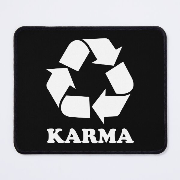 Item preview, Karma Recycle - Black designed and sold by johnta17.