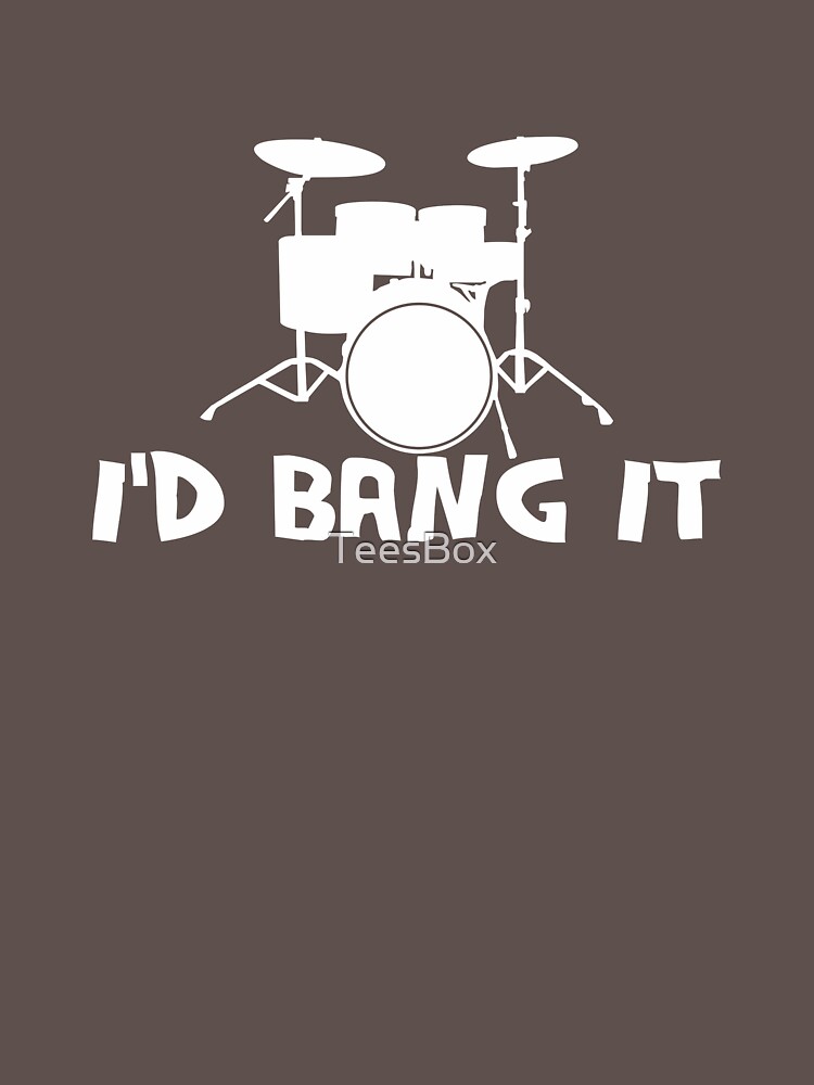 Thumbnail 7 of 7, Essential T-Shirt, I'd Bang It designed and sold by TeesBox.