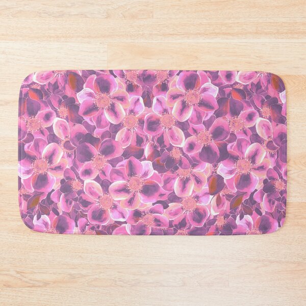 Item preview, Lots of flowers - powder pink designed and sold by WzoryOzdobne.