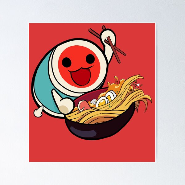 Ninja warrior cartoon mascot come ramen noodle palavra japonesa significa  ramen