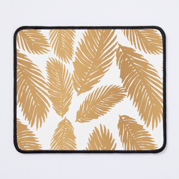 Item preview, Tropical Gold Palm Leaf Pattern designed and sold by Julie Erin Designs.