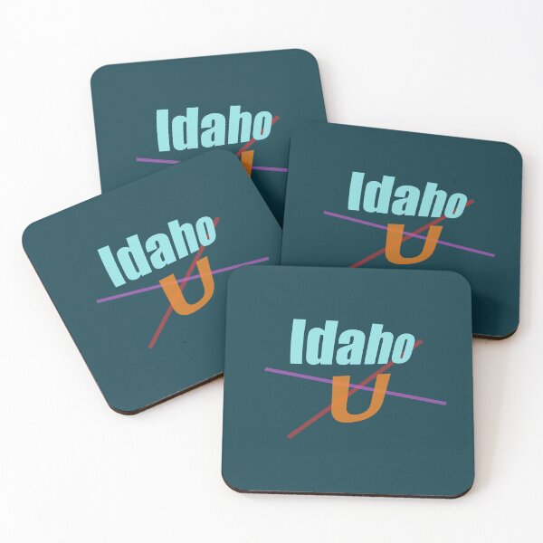 Item preview, Idaho U abstract design designed and sold by lobodelnoir.