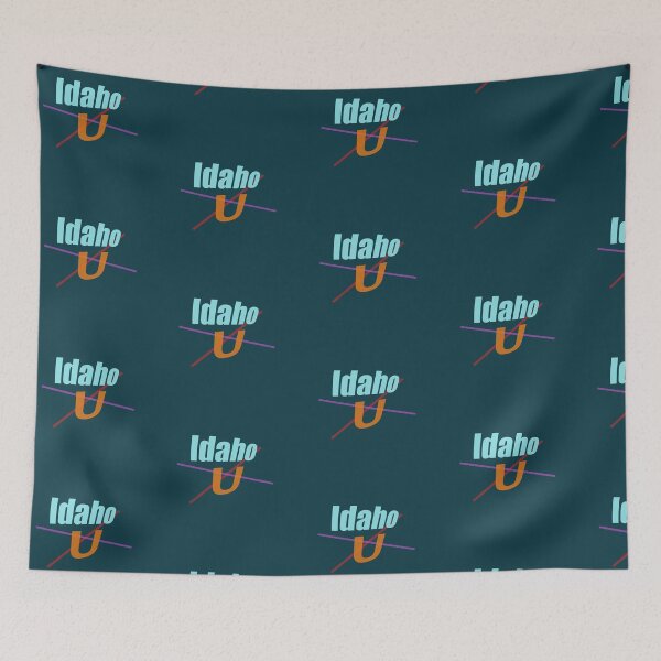 Item preview, Idaho U abstract design designed and sold by lobodelnoir.