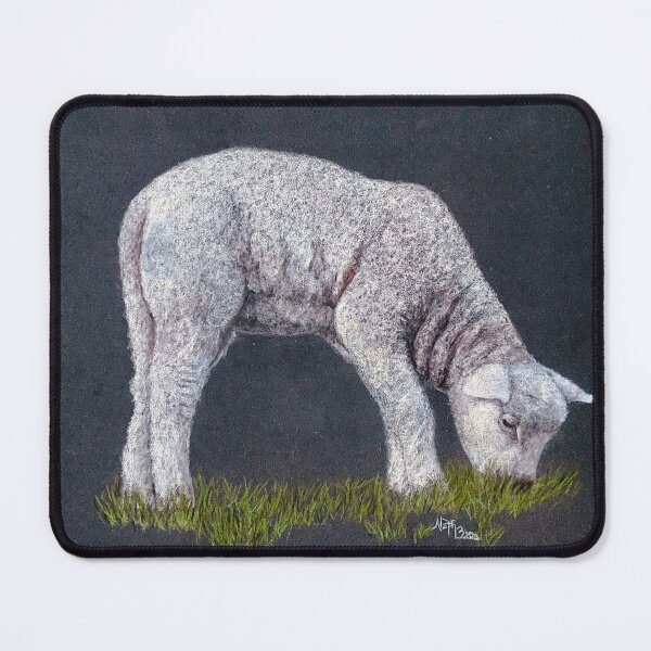 Item preview, Cute little lamb in the meadow| sheep lover designed and sold by NathBros.