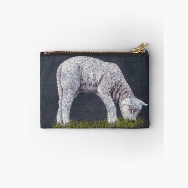 Aperçu de l'œuvre Mignon petit agneau dans le pré| amoureux des brebis créée et vendue par NathBros.