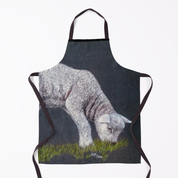 Item preview, Cute little lamb in the meadow| sheep lover designed and sold by NathBros.