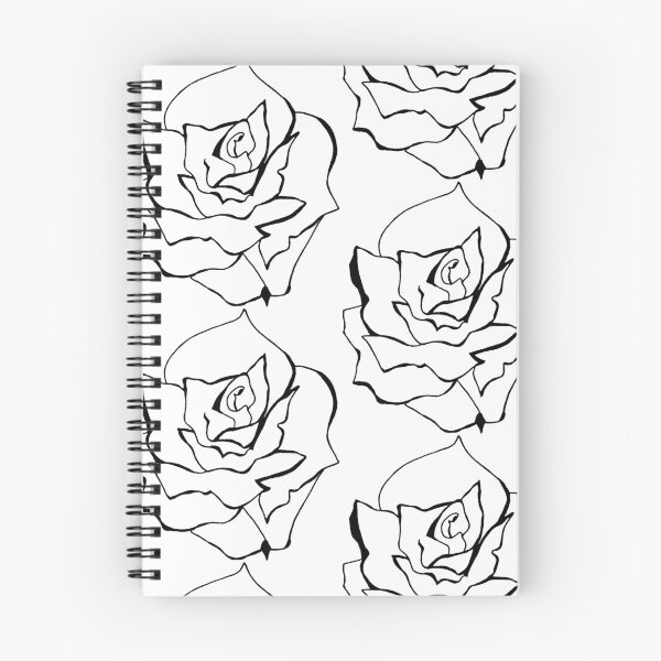 Item preview, Linear Rose Flower designed and sold by Luci Milo.