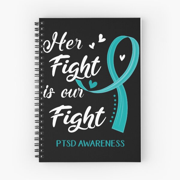 Item preview, Her Fight Is Our Fight PTSD Awareness designed and sold by Kohend.