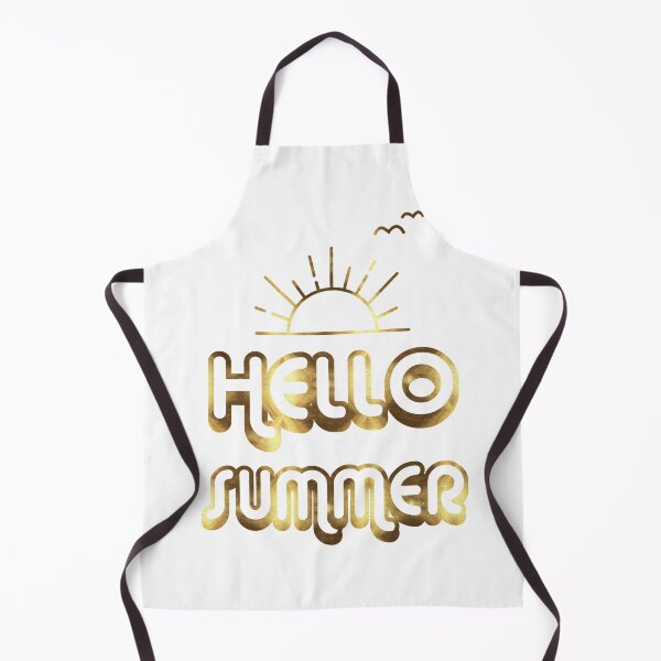 Item preview, Hello Summer Gold - White designed and sold by johnta17.