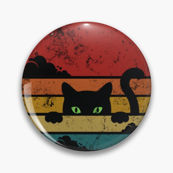 Item preview, Retro Funny Cat designed and sold by Turkdesigner.