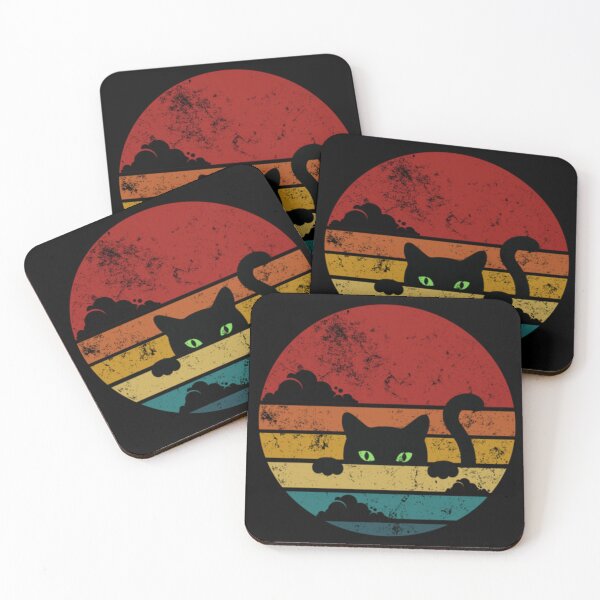 Item preview, Retro Funny Cat designed and sold by Turkdesigner.