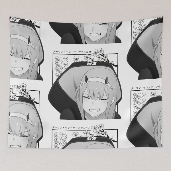 Item preview, Darling in the Franxx - Zero Two - B&W designed and sold by tangelos.