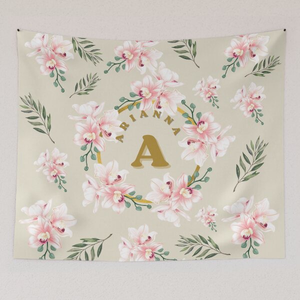 Aperçu de l'œuvre Arianna avec des fleurs créée et vendue par Weather gifts .