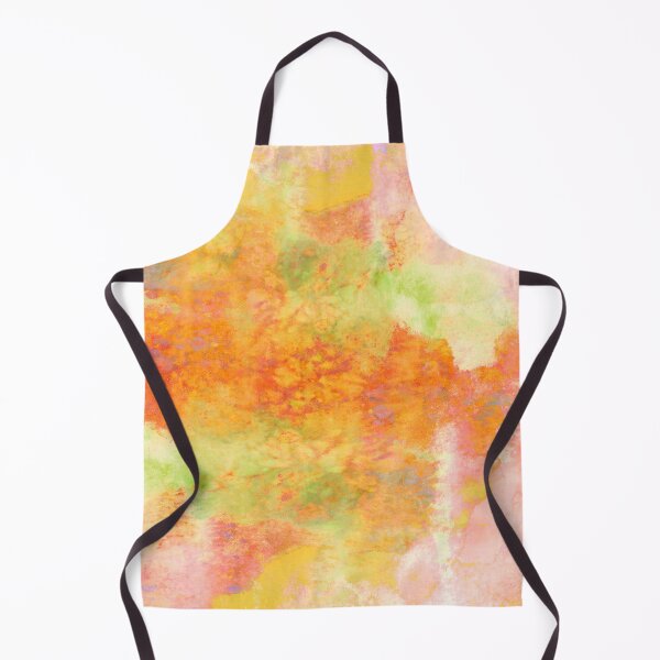 Item preview, PASTEL IMAGININGS 3 Girly Chic Rainbow Abstract Watercolor Painting Colorful Textural Spring Peach Pink Yellow Green Fine Art designed and sold by EbiEmporium.