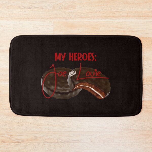Item preview, My Heroes: Joe & Louie - Dark Chocolate Background designed and sold by PawsitiveMum.