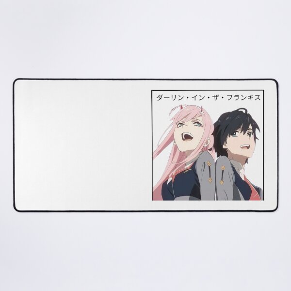 Item preview, Darling in the Franxx - Zero Two and Hiro - Colored - Sakura Scene designed and sold by tangelos.