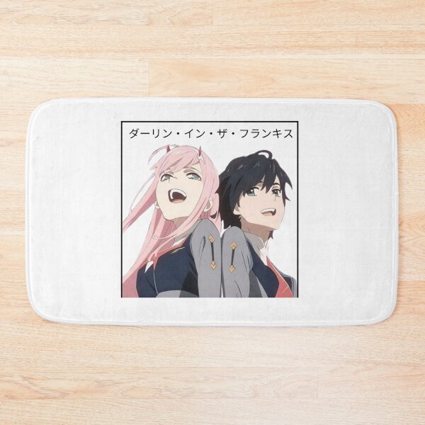Item preview, Darling in the Franxx - Zero Two and Hiro - Colored - Sakura Scene designed and sold by tangelos.