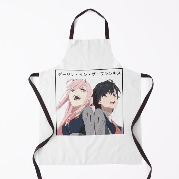 Item preview, Darling in the Franxx - Zero Two and Hiro - Colored - Sakura Scene designed and sold by tangelos.