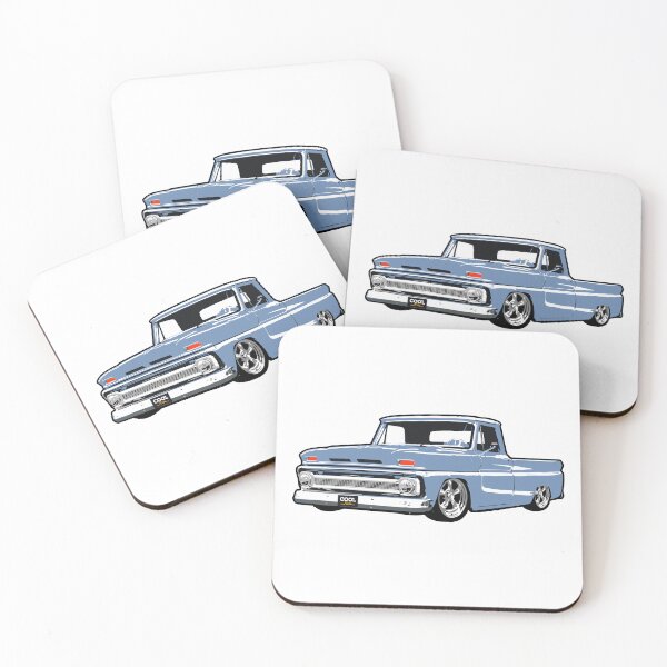 Item preview, Blue 60s C Truck Lowered designed and sold by CoolRide.