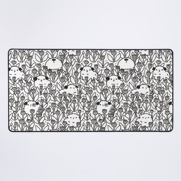 Item preview, Black and White Guinea pigs Pattern designed and sold by Miri-Noristudio.