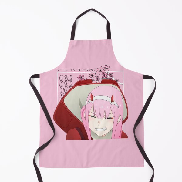 Item preview, Darling in the Franxx - Zero Two and Sakuras - Colored (LIGHT PINK) designed and sold by tangelos.