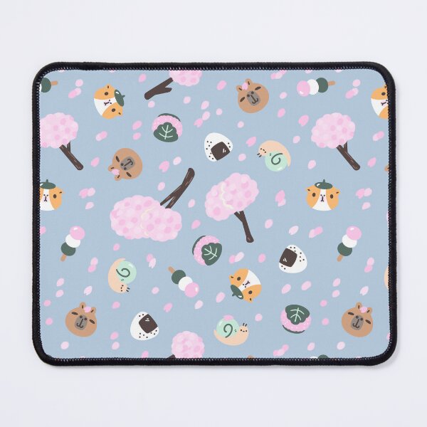 Item preview, Bubu and Moonch Sakura Season Pattern  designed and sold by Miri-Noristudio.