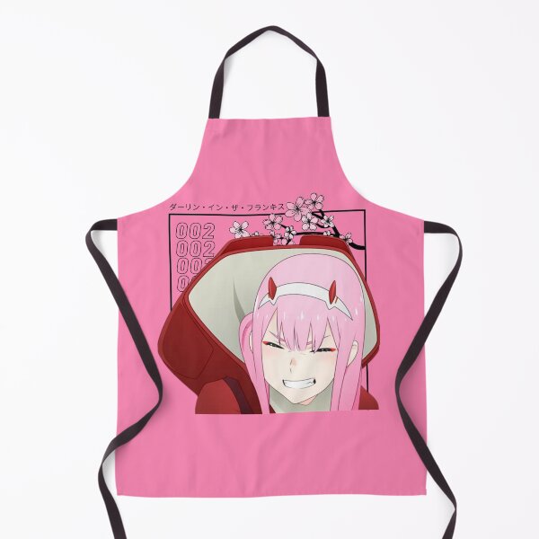 Item preview, Darling in the Franxx - Zero Two and Sakuras - Colored (HOT PINK) designed and sold by tangelos.