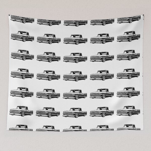 Item preview, Black 60s C Truck Lowered designed and sold by CoolRide.