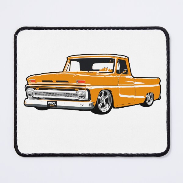 Item preview, Yellow 60s C Truck Lowered designed and sold by CoolRide.