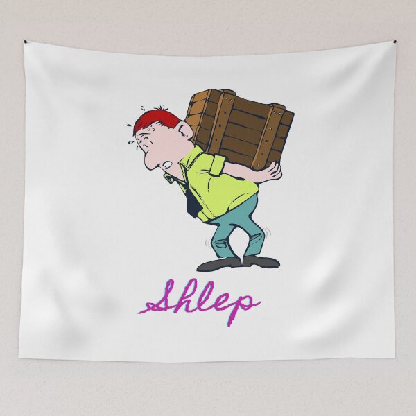 Item preview, Shlep - Funny Yiddish Quotes designed and sold by MikeMargolisArt.