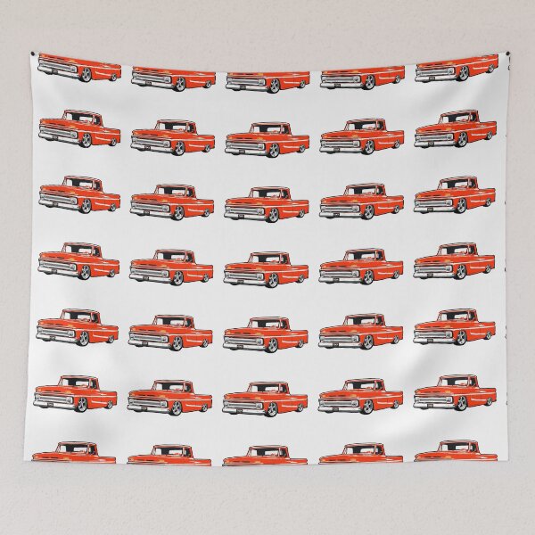 Item preview, Orange 60s C Truck Lowered designed and sold by CoolRide.