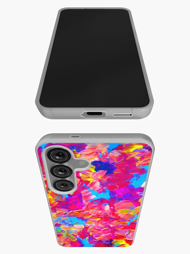 Society6 ケース FLORAL FANTASY Bold Abstract Flowers Acrylic FLORAL FANTASY Bold Abstract Flowers Acrylic Textural