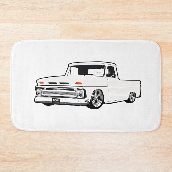 Item preview, White 60s C Truck Lowered designed and sold by CoolRide.