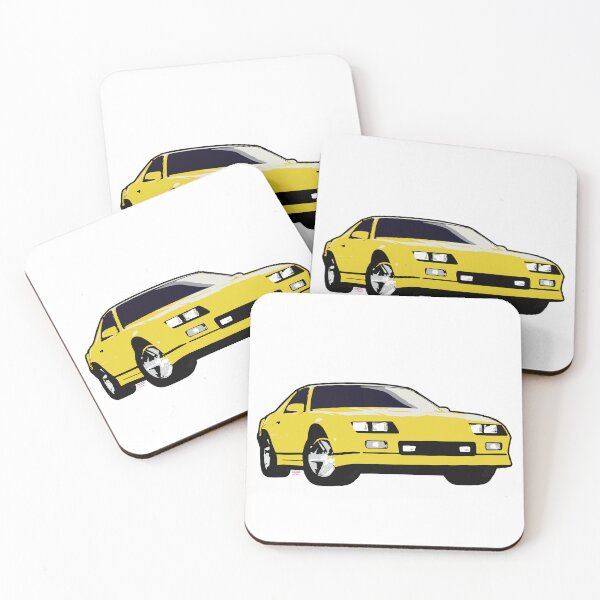 Item preview, Yellow 80s CC Sport Car designed and sold by CoolRide.