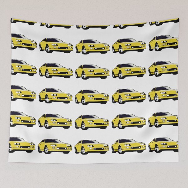 Item preview, Yellow 80s CC Sport Car designed and sold by CoolRide.