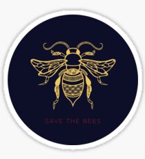 Save the Bees Sticker