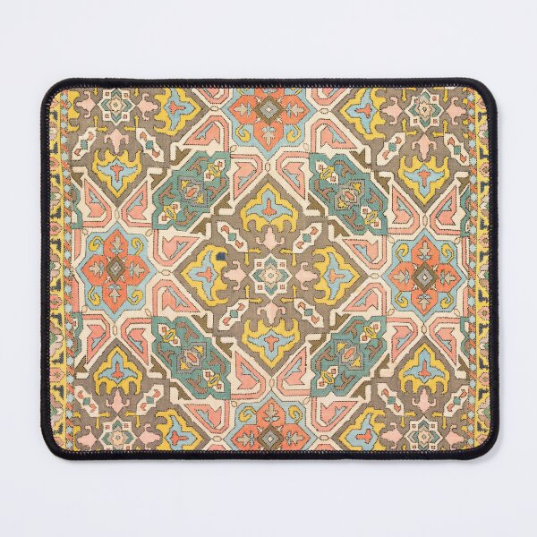 Item preview, Geometric Persian Embroidery Print, 1800s designed and sold by Vintage Wall Art.