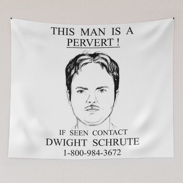 Artikelvorschau, Dwight Schrute-Skizze entworfen und verkauft von omgzboring.