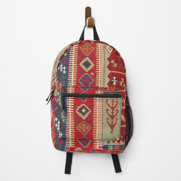 Item preview, Antique Turkish Carpet Kilim Print designed and sold by Vintage Wall Art.