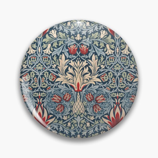 Item preview, Snakeshead William Morris Textile Pattern designed and sold by Vintage Wall Art.