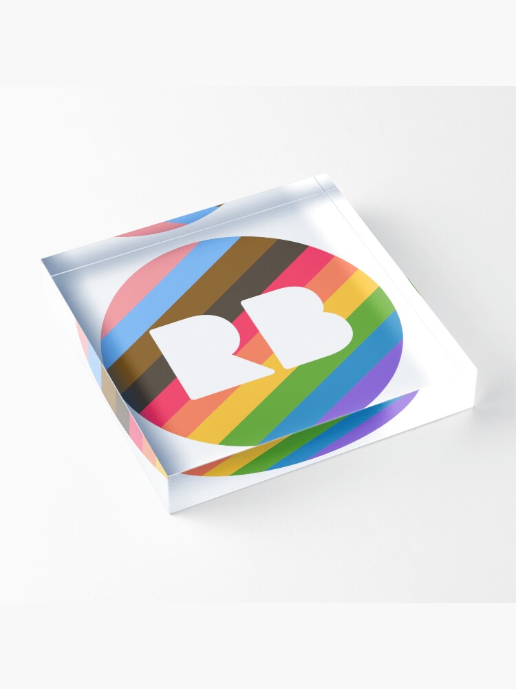 Alternate view of Redbubble Pride Acrylic Block
