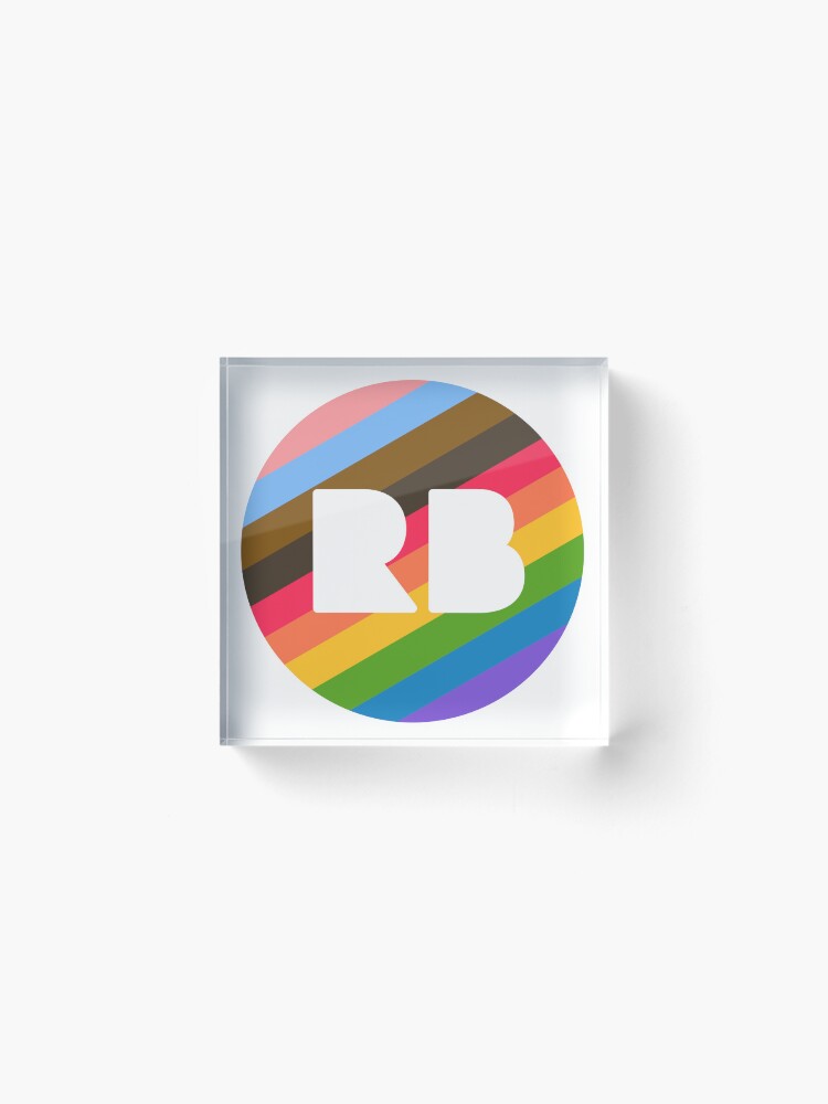 Alternate view of Redbubble Pride Acrylic Block