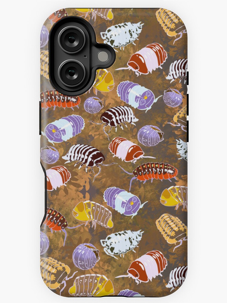 Imagen 1 de 4, Funda de iPhone con la obra Colección de isópodos, diseñada y vendida por Deadbirdkitsch.