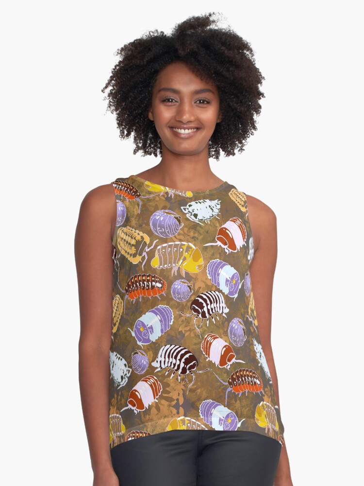 Vista previa del artículo con la obra «Blusa sin mangas», diseñado y vendido por Deadbirdkitsch.