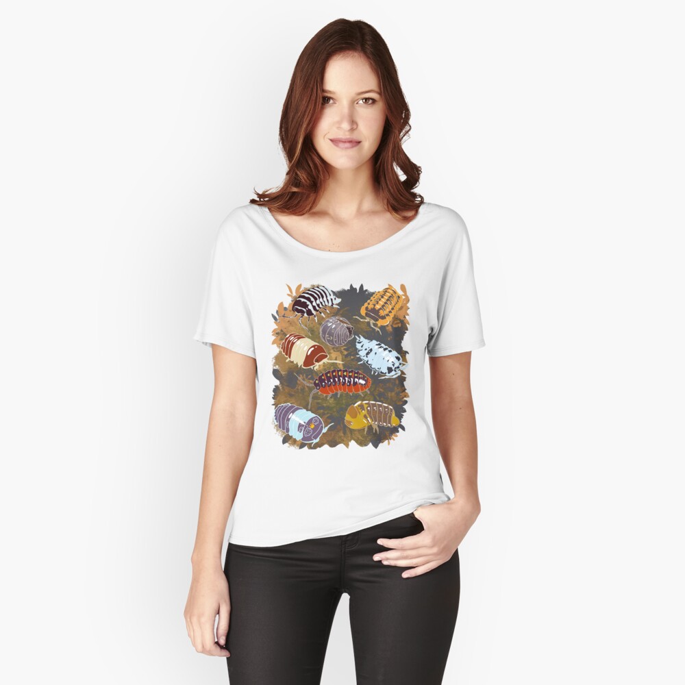 Vista previa del artículo con la obra «Camiseta ancha», diseñado y vendido por Deadbirdkitsch.